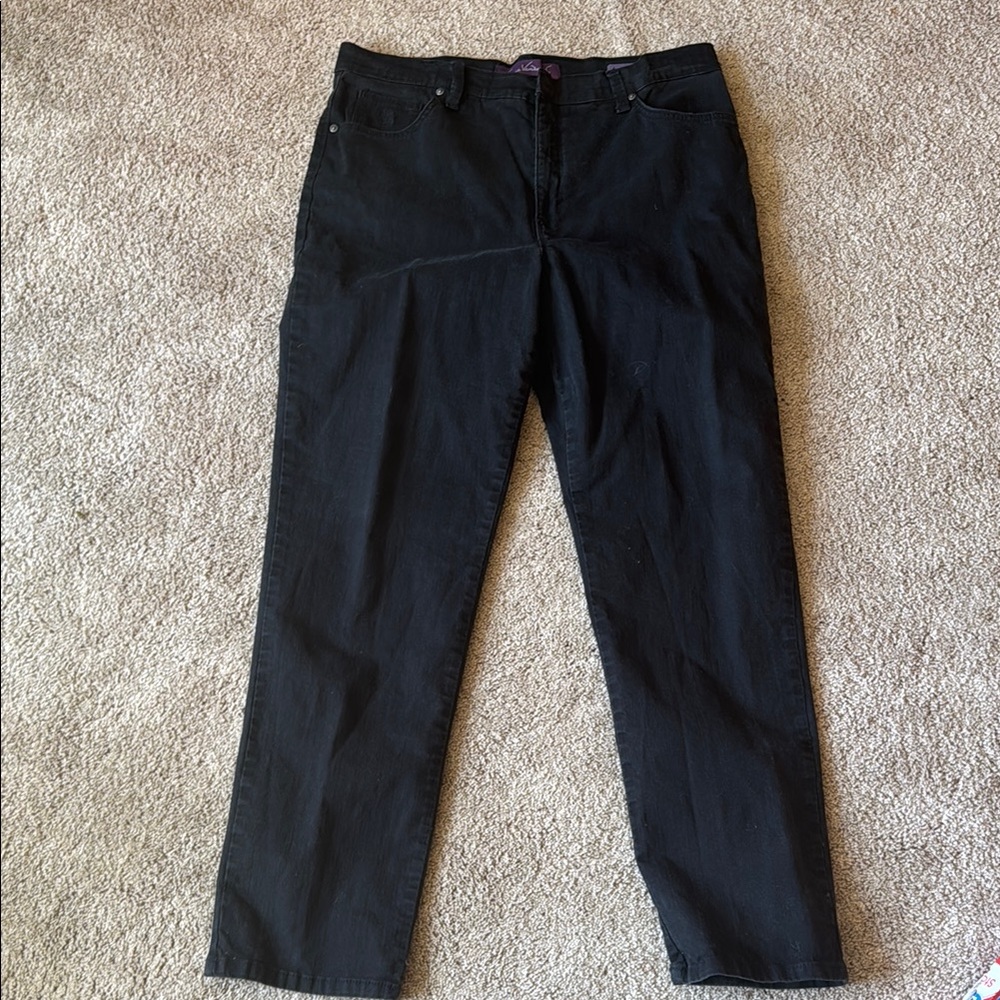 Gloria Vanderbilt Women's Black Boot Cut Jeans
